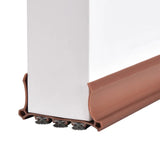 Popxstar New Mute Door Bottom Sealing Strip Door Insulation Anti-mosquito Sealing Without Glue Wool Strip Bedroom Sound Insulation Strip
