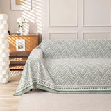 Popxstar  High-end Sense Sofa Cover Modern Simple Striped Chenille Thickened Non-slip and Scratch-resistant Home Textile Home Decoration