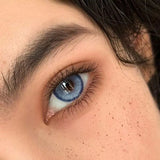 Blue Color Contact Lenses Softlens for Eyes Lenses Cosmetic Eyecontacts with Myopia Fast Shipping
