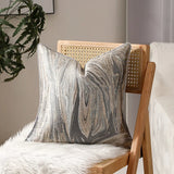 Luxury Geometric Pillow Covers High Precision Piping Edge Decorative Cushion Case Jacquard 45x45cm Square Throw Pillow Cover