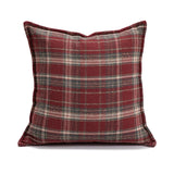 Christmas New Year Ins Style Plaid Pillowcase Festive Sofa Cushion Case Holiday Decorative Pillow Cover Living Room Decor