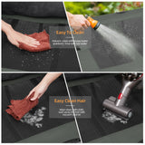 L-2XL Outdoor IndoorElevated Dog Bed for Large Sized Dog Cooling Raised Cot Pet Hammock Bed with Detachable Plush Bolster Breathable Mesh