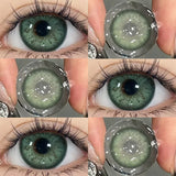 2PCS Contact Lenses Green Pupils for Eyes Colored Contact Lenses Beauty Lenses Fast Shipping