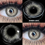 Popxstar  Natural Colored Contacts Lenses Brown 2pcs Contacts Beautful Pupils Color Contacts Yearly Makeup Cosmetic Contact Lens