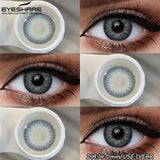 Popxstar  1Pair Fashion Colored Contact Lenses for Eyes Big Blue Eye Lens Natural Yearly Cosmetics Beauty Women Men Pupils