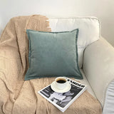 45x45cm High Quality Pillow Case Pillow Case Light Luxury Nordic Home Pillowcase Sofa Plush Cushion 21 Color Pillow Case