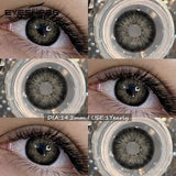 1Pair Natural Colored Contact Lenses Gray Pupils Lens Blue Eye Lenses Brown Makeup Lenses Green Contacts Color Eye Lens