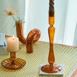 Popxstar Candlestick Holder Taper Candle Holder for Candlestick Dinner Party and Wedding Centerpieces Table Decoration Nordic Home Decor