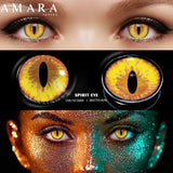 Popxstar  2pcs/1pair Anime Cosplay Colored Contact Lenses crazy Halloween Coloured Anime Softlens Hoshino Ai Pupil