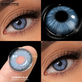 2pcs/1pair Color Contact Lenses for Eyes Fashion High Quality Brown Eye Makeup Blue Eyes Lenses Gray Contacts 6 Months