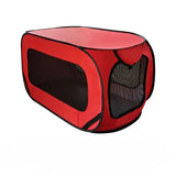 Collapsible Dog Cage Oxford Cloth Pet Carrier Outdoor Cat Tent Dog Carrier Dog Car Seat Waterproof Pet Cage Pet Car Accessories