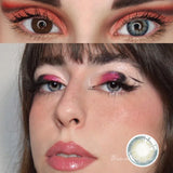 Popxstar 1 Pair Color Contact Lenses for Eyes Natural Look Spy X Family Anime Lenses Red Lenses Brown Lenses Gray Lenses