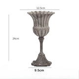 New Retro Wrought Iron Vase Flower Pots Wedding Decorations Dried Flower Arrangements Home Decor Hotel Decor