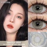 1Pair New Color Contacts Lenses Fashion Soft Blue Green Eyes Contacts Gray Beauty Pupils Brown Eyes Lenses Fast Shiping