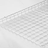 Barbecue Tools Folding Handle BBQ Grill Basket Non Stick Carbon Steel Grill Basket Multi-Functional Grill Mesh Outdoor Grill