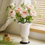 French style ceramic vase hydroponics dried flowers flower arrangement desktop ornament home living room dining table decoration