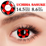 Popxstar  1 Pair Contact Lenses for Eyes Cosplay Lenses Anime Lenses Anime Accessories Halloween Lenses Black Lenses Pink Lens