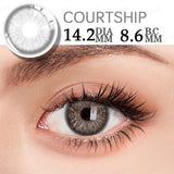 Popxstar Lenses Colored Contact Lenses  Natural Look Lenses  Women Beauty Colored Pupils Green Contact Lenses Blue Contact Lenses