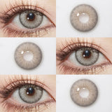 1pair Gray Color Contact Lenses Softlens for Eyes Lenses Cosmetic Eyecontacts fast shipping Yearly Use