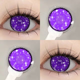 Cosplay Contact lenses Cosmetics Colored Pupils Halloween Cosplay Makeup Black Contact Lenses White Lenses Big Eyes 14.5mm