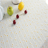 Popxstar Floral Round Tablecloth with Tassel Flower Tablecloth Suitable for Kitchen Decorantion/Indoor and Outdoor Dining Table/Party