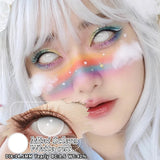 Cosplay Contact lenses Beauty Cosmetics Colored Contact Lenses Halloween Makeup Cosplay Red Lenses white Lenses Big Eyes