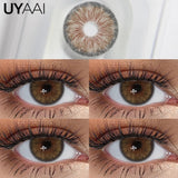 Popxstar  Cleopatra Series NEW Colored Pupils Makeup Green Contact Lenses Beauty Women Colored Pupils Cosmetic Brown Natural Pupils