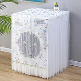 Fully Automatic Drum Washing Machine Cover Lace Embroidery Fully Automatic Washing Machine Dust Covers Gauze Sunscreen Towel