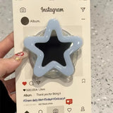 Cute Flower Magnetic Phone Holder Star Scalable Mirror Bracket For IPhone17 Samsung Suitable Mag-Safe Desktop Lazy Grip Stand