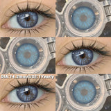 1 Pair Color Contact Lenses for Eyes Color Eye Lens Blue Eye Lenses Brown Lenses Gray Pupils Lens Yearly Green Contacts