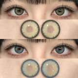 1 Pair Blue Eye Color Lens y2k Korean Fashion Colorcon Brown Natural Color Eye Contacts Black Lenses Green Pupils Gray Len