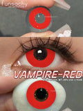 Popxstar  1Pair Candy Color Cosplay Contact Lenses for Eyes Pink Red Eye Makeup Contacts Yearly Pupils Green Halloween Softlens
