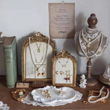 Popxstar Necklace Display Stand Jewelry Earing Ring Display Chain Bust Stand Scarf Holder Mannequin Model Ornament Bedroom Decoration