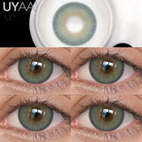 Eye Color Lens Beauty Black Lenses Natural Gray Colored Contact Lenses Big Eye Fashion Eyes Lenses Makeup Green Lens