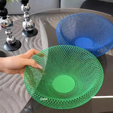 Good-looking storage basket metal iron home living room coffee table kitchen fruit vegetable hollow-out Draining rack shelf