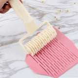 Popxstar Plastic Lattice Roller Cutter Dough Cutter Pie Pizza Cookies Pull Mesh Wheel Knife Baking Pastry Tools Kitchen Accessories