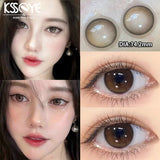 Popxstar  1 Pair Myopia Color Lenses for Eyes with Prescription  Natural Eyes Contacts Lenses Wearing Comfort Yearly Fast Shipping