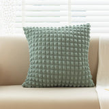 18x18in Solid Nordic Cushion Cover Texture Sensation Throw Pillow Cover For Living Room Bedroom Sofa Office Waist Pillow Case