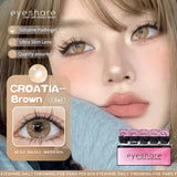 Popxstar Contact Lenses for Eyes 1 Day Daily Lens High Wearing Comfort Lenses Brown Lenses Fashion Blue Contacts 10 Pcs/5Pair