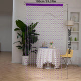 Popxstar  1pcs New Romantic Heart-shaped Pearl Curtains, Plastic Door Curtains, Crystal Partitions, Entrance Hall and Toilet Curtains