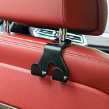 Popxstar  Car Seat Headrest Hook Auto Rear Seat Organizer Hanger Storage Holder For Handbag Purse Bags Clothes Coats