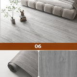 Self-Adhesive 3D Thicken Wood Grain Floor Wallpaper House Renovate Peel And Stick Wallpaper Waterproof Anti-Slip Floor Stickers