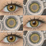 1 Pair Color Contact Lenses for Eyes Color Eye Lens Blue Eye Lenses Brown Lenses Gray Pupils Lens Yearly Green Contacts