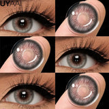 Contact Lenses NEW Color Contact Beauty Eye Color Lenses Colorcon Water Light Brown Eye Lenses Gray Natural Contact Lenses