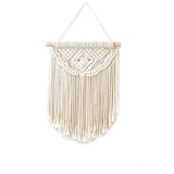 Popxstar  Macrame Woven Wall Hanging  Chic Room Geometric Tapestry Art Beautiful Apartment Dorm Room Decoration