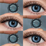 Popxstar Color Contact Lenses Colored Fashion Beauty Lenses for New User Makeup Green Contact High Quality Natural Contact