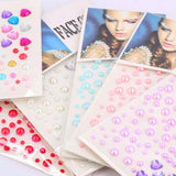 Popxstar Diamond Tattoo Gemstone Acrylic Eye Shadow Sticker Holiday Party Jewels Decoration Face Body Makeup Nail Art Adhesive Kids Makeu