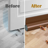 Popxstar Adjustable Door Bottom Seal Strip Weatherstrip Under Door Draft Stoppers Anti-Cold Windproof Gaps Blocker House Acoustic Foam