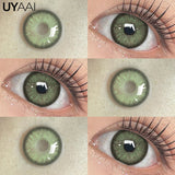 Popxstar New Green Colored Pupils for Eyes Big Eyes Color Contact Lenses Brown Lenses Gray Colored Lenses Free Delivery Lens