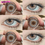 Color Contact Lenses for Eyes Brown Fashion Lenses Blue Color Eye Lenses Discounts Purple Y2K Lenses Colorcon